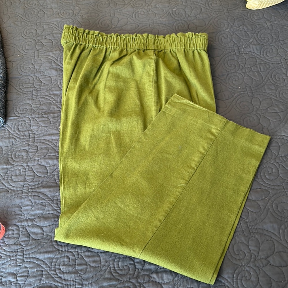 Linen Paperbag Waste Slacks